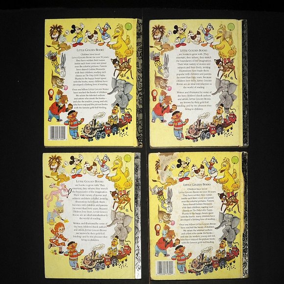 VTG Little Golden Books Lot of 4 Learning &Teaching Counting Colors Holidays 80s - Picture 2 of 7